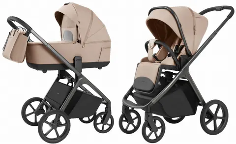 CARRELLO VECTOR CRL-6551 wózek dziecięcy 2w1 | Mellow Beige