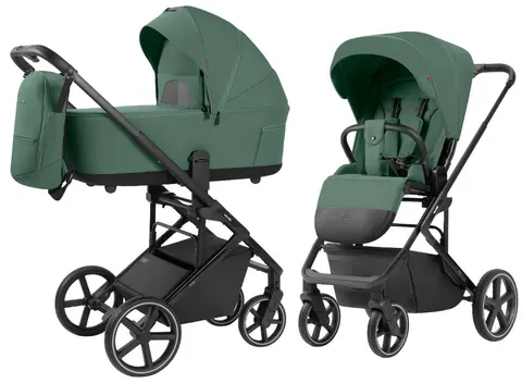 CARRELLO ALFA CRL-6522 Wózek głęboko-spacerowy | Meadow Green