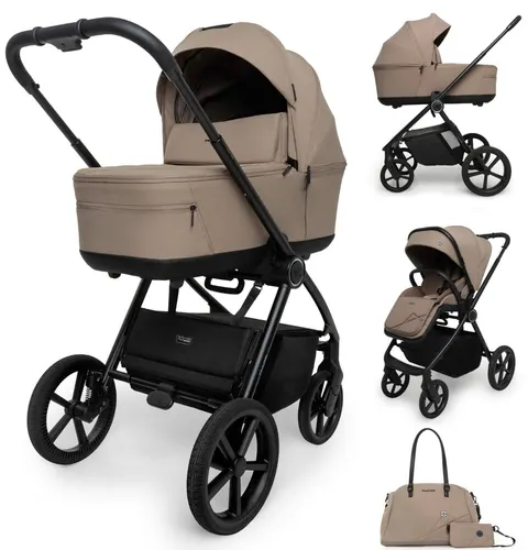 MUUVO ONE wózek głęboko spacerowy 2w1 | Praline
