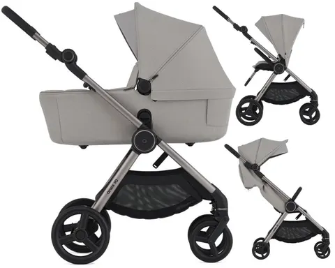 ANEX IQ Premium wózek dziecięcy 2w1 | Silve | kolekcja 2025