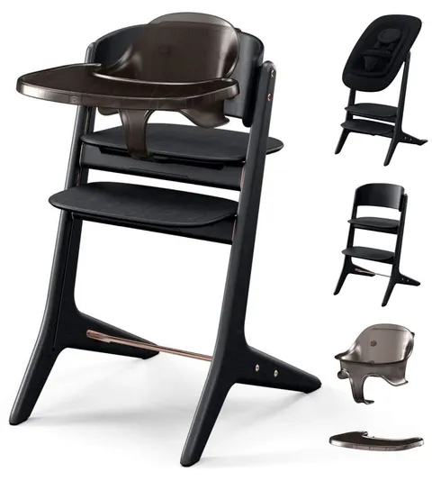 CYBEX LEMO PLATINUM krzesełko 4w1 | Wood Black