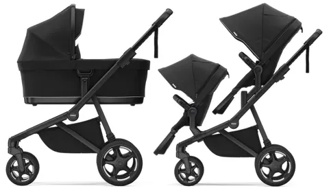 THULE SLEEK 2 wózek rok po roku | Black