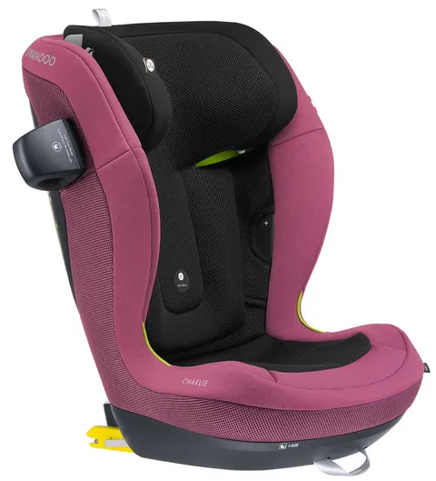 Swandoo Charlie fotelik 100-150 cm | Playful Plum | 2026