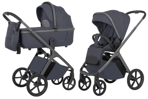 CARRELLO VECTOR CRL-6550 wózek dziecięcy 2w1 | Plum Grey