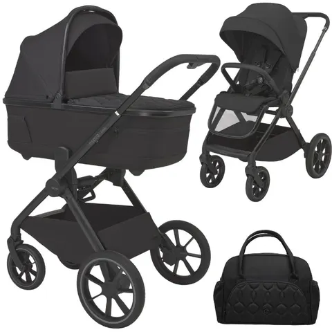 Espiro Clodi wózek 2w1 | 10 Trendy Black
