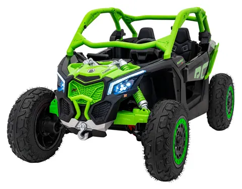 Buggy na akumulator dla dziecka MAVERICK TURBO RR STRONG | Zielony