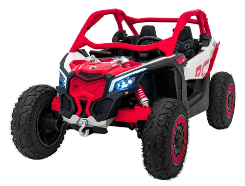 Buggy na akumulator dla dziecka MAVERICK TURBO RR STRONG | Czerwony