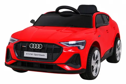 Auto na akumulator AUDI E-Tron Sportback | Czerwony