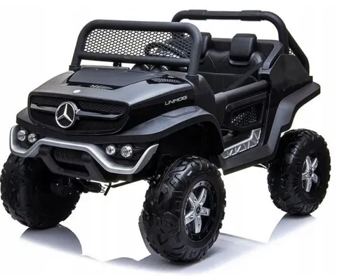 Auto na akumulator Mercedes BENZ UNIMOG | Lakier Czarny