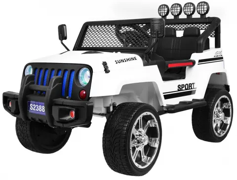 Auto na akumulator Raptor Drifter | Biały