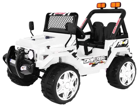 Auto na akumulator Raptor Drifter | Biały