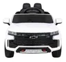 Chevrolet Tahoe Elektryczne Autko dla dzieci Biały + Pilot + EVA + Radio MP3 + LED