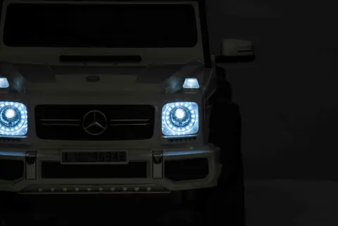 Auto na akumulator Mercedes G63 AMG | Biały