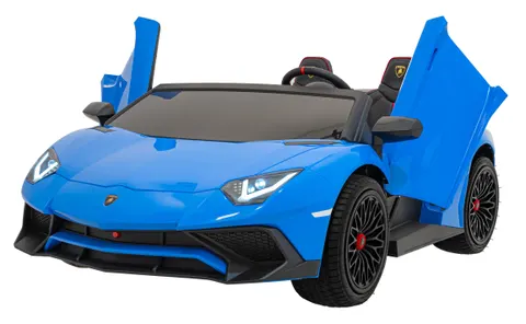 Auto na akumulator LAMBORGHINI AVENTADOR SV | Niebieski | STRONG