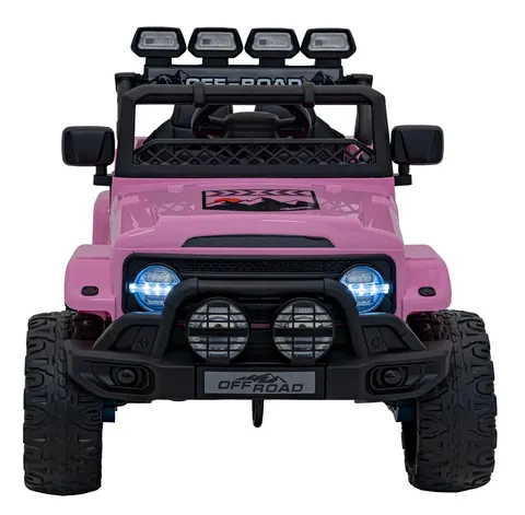 Auto na akumulator Off-Road CLIMBER Różowy