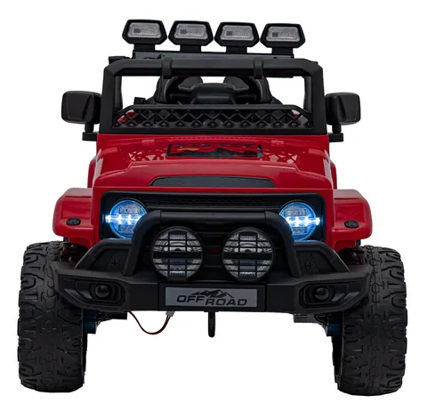 Auto na akumulator Off-Road CLIMBER Czerwony