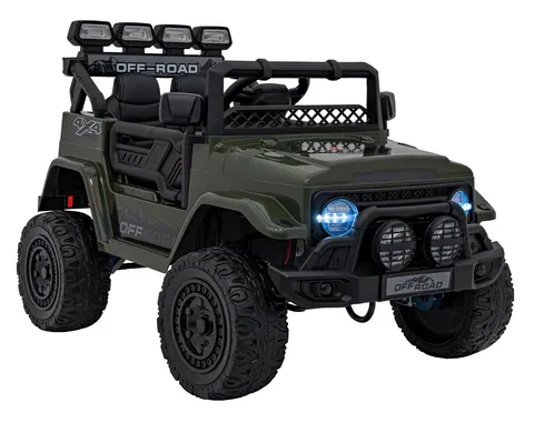 Auto na akumulator Off-Road CLIMBER Zielony