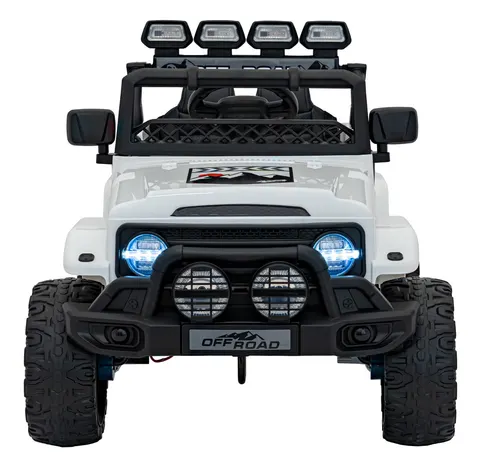 Auto na akumulator Off-Road CLIMBER Biały