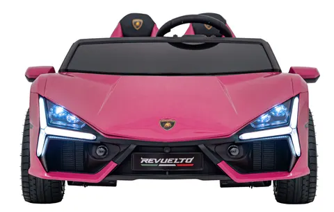 Auto na akumulator Lamborghini Revuelto XL STRONG | Różowy