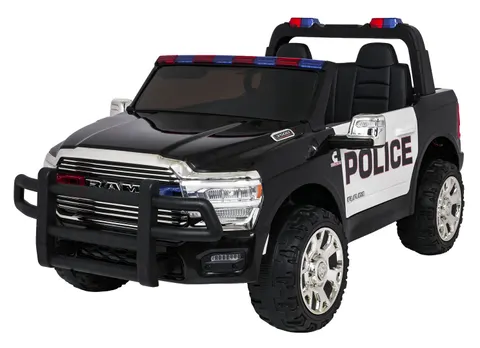 Auto na akumulator RAM 3500 Policja Czarny