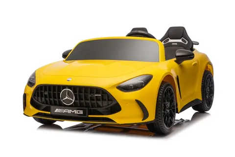 Auto na akumulator Mercedes Benz GT63 AMG | Żółty