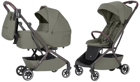 CARRELLO MAGIA wózek głęboko-spacerowy | Malted Green