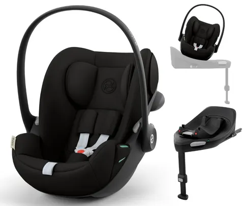 Cybex Cloud G3 fotelik dla niemowlaka z bazą ISOFIX | Magic Black