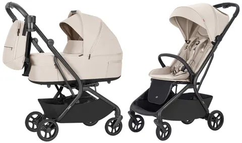 CARRELLO MAGIA wózek głęboko-spacerowy | Laguna Beige