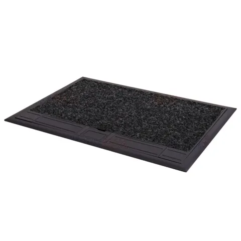 Puszka podłogowa BIURO 04-0023-100 na 8 modułów 45, czarna