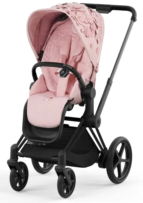 CYBEX e-PRIAM 4.0 elektryczny wózek spacerowy | Pale Blush / Matt Black