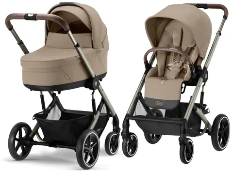 CYBEX BALIOS S LUX wózek głęboko spacerowy 2w1 | Almond Beige