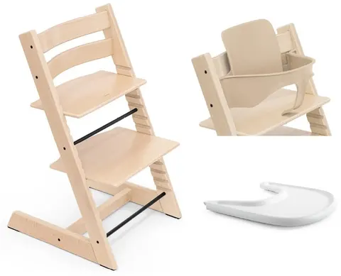 STOKKE TRIPP TRAPP zestaw 3w1 | Natural