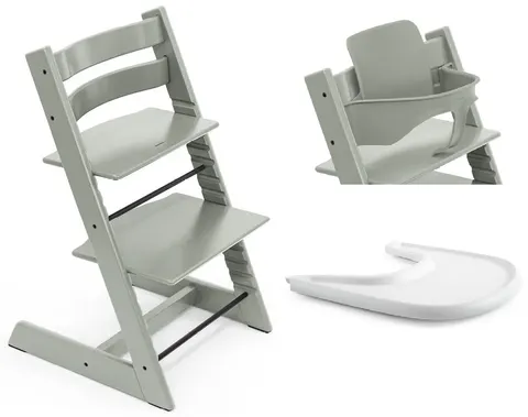 STOKKE TRIPP TRAPP zestaw 3w1 | Glacier Green