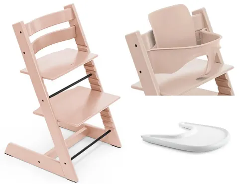STOKKE TRIPP TRAPP zestaw 3w1 | Serene Pink