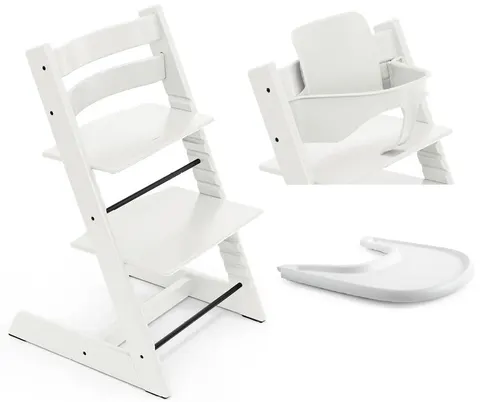 STOKKE TRIPP TRAPP zestaw 3w1 | White