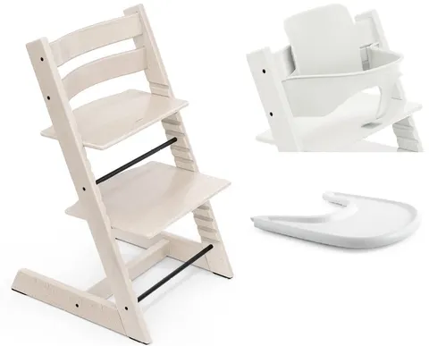 STOKKE TRIPP TRAPP zestaw 3w1 | Whitewash