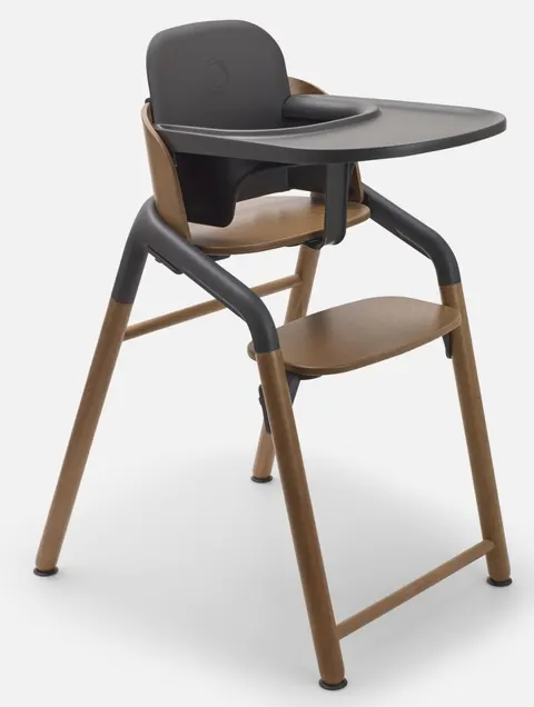 BUGABOO GIRAFFE 3w1 wielofunkcyjne krzesełko do karmienia | Warm Wood/grey