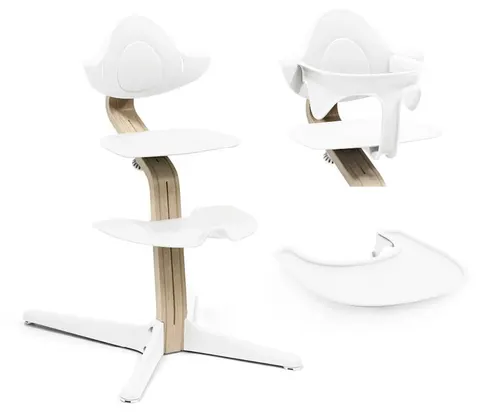 STOKKE NOMI 3w1 krzesełko do karmienia | Natural/White
