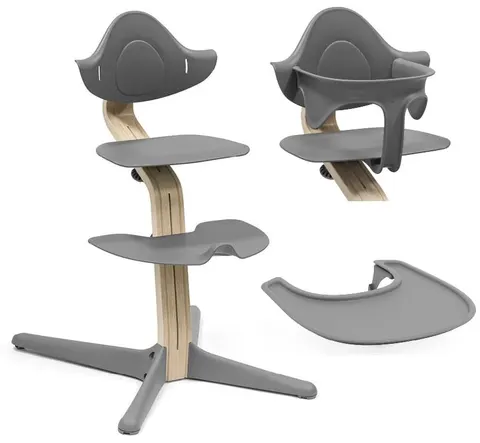 STOKKE NOMI 3w1 krzesełko do karmienia | Natural/Grey