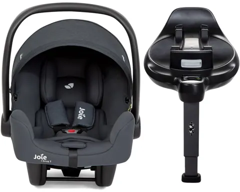 JOIE I-SNUG 2 fotelik dla noworodka 40-75 cm | Moonlight | baza ISOFIX i-BASE ENCORE