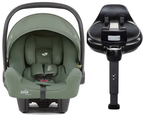 JOIE I-SNUG 2 fotelik dla noworodka 40-75 cm | Laurel | baza ISOFIX i-BASE ENCORE