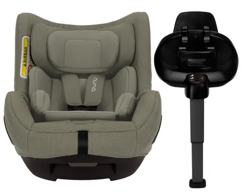 NUNA TODL NEXT fotelik obrotowy 40-105 cm | Pine | baza ISOFIX BASE NEXT