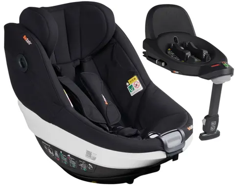 BeSafe BEYOND 360 fotelik obrotowy 61-125 cm + baza ISOFIX | Black Cab