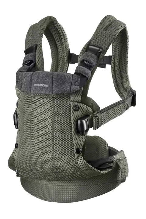 BABYBJORN HARMONY 3D MESH nosidełko dziecięce | Zielony