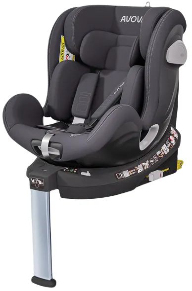 AVOVA SWAN-FIX fotelik obrotowy 40-125 cm | Koala Grey