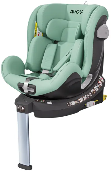 AVOVA SWAN-FIX fotelik obrotowy 40-125 cm | Lime Green
