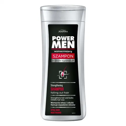 JOANNA POWER MEN Szampon do włosów WZMACNIAJĄCY, 200 ml