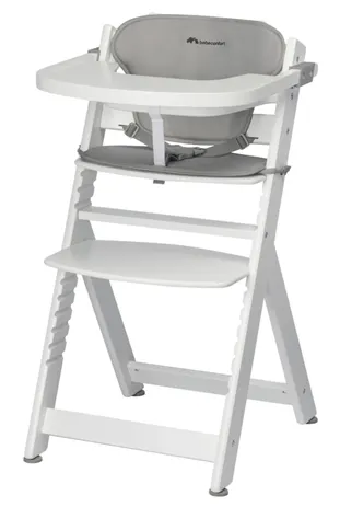 Bebeconfort Timba z wkładką krzesełko do karmienia | White Gray