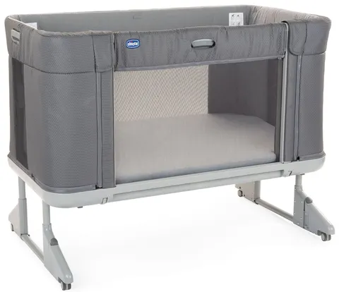 CHICCO NEXT2ME FOREVER łóżeczko dostawne 3w1 do 4 roku życia | Moon Grey