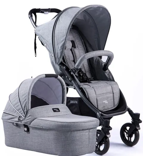 VALCO BABY SNAP 4 lekki wózek głęboko spacerowy 2w1 | Grey Marle